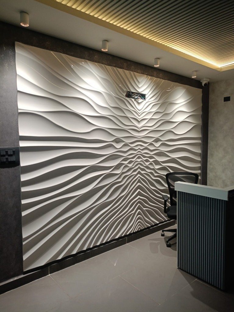 3D Wave Reception Wall - JAS Enterprises